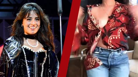 camila cabello nip|Camila Cabello accidentally flashes on BBCs The One Show